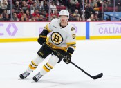 Bruins’ Tanner Jeannot wins scrap with one of NHL’s toughest fighters