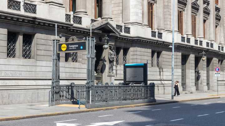 La estación Congreso de la línea A quedará fuera de servicio