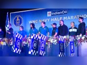 Riteish Deshmukh, Suniel Shetty flag off WNC Half Marathon 2025