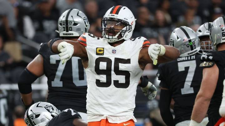 Tracking Myles Garrett's pace for NFL single