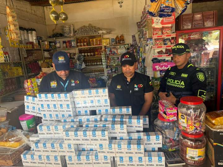 Incautan mercancía de contrabando avaluada en más de 14 millones de pesos