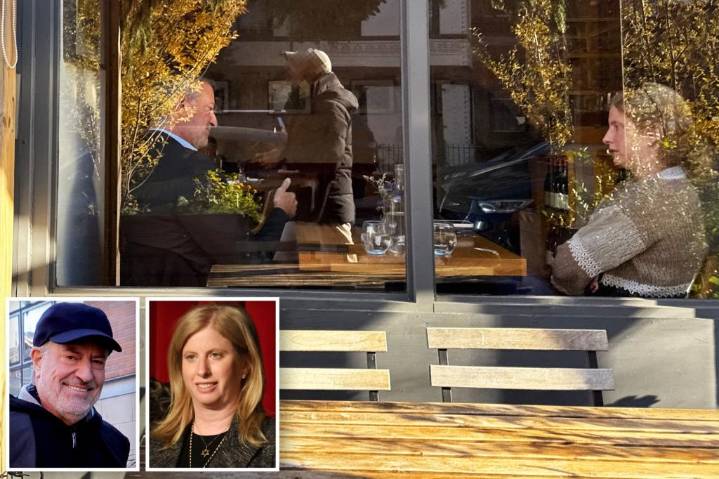 NYPD Commissioner Jessica Tisch meets with Bill de Blasio after she agrees to stay on job