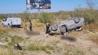 Conductor Provoca Choque en la Carretera Ciudad Juárez