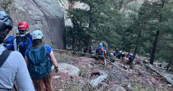 Accomplished Colorado climber injured after rope severed by sharp rock