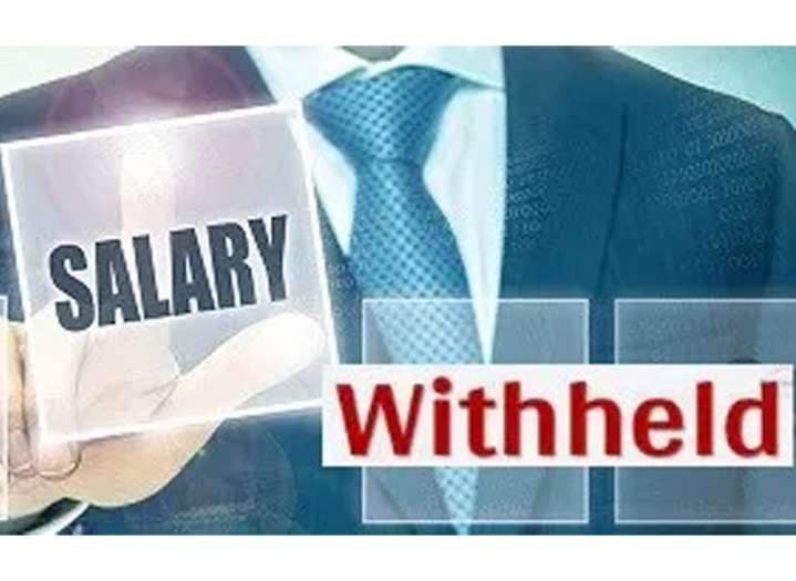 Salary of  18 BDOs withheld