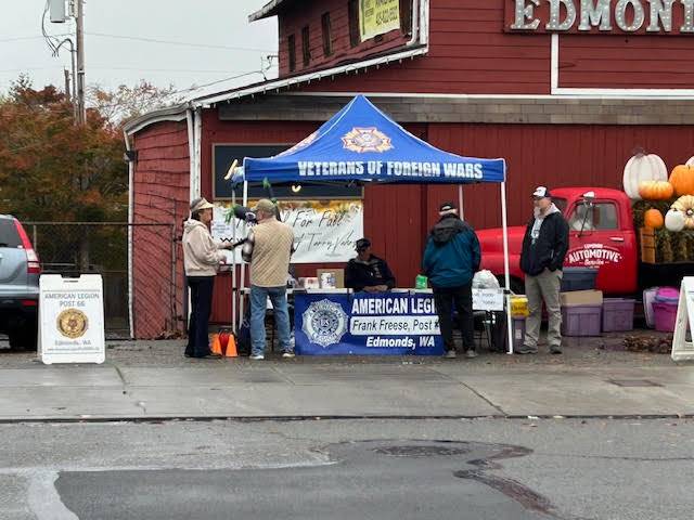 Edmonds American Legion, VFW Posts hold another successful food drive