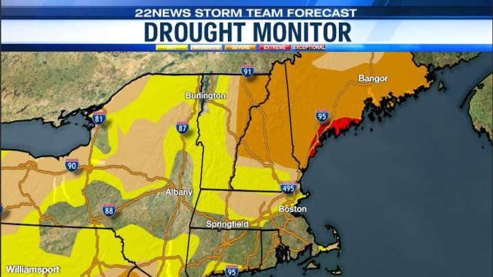 Drought conditions continue to improve across New England