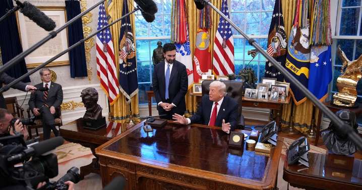 Watch full video of Trump-Mamdani meeting as president says they "agree on a lot more" than he thought