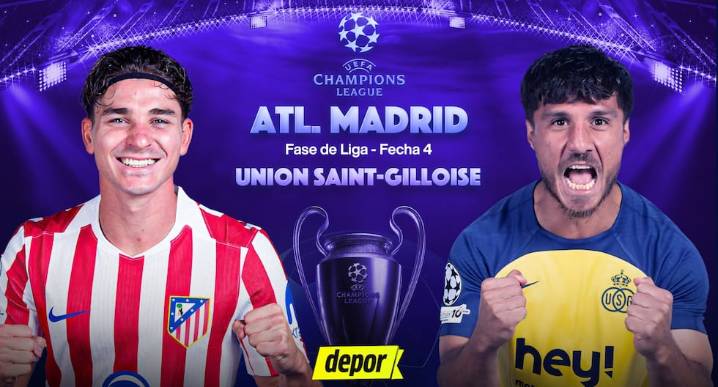 Atlético de Madrid vs. Union SG EN VIVO: transmisión de ESPN y Disney Plus por Champions League