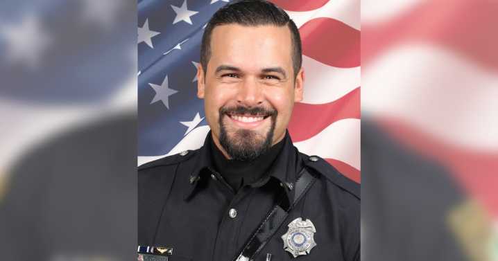 Memorial service honors fallen Miami Beach police officer David Cajuso at Hard Rock Stadium