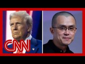 Trump claims he doesn't know Binance billionaire he pardoned
