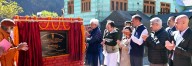 LG Sinha visits Chishoti Kishtwar, lays foundation stone for new houses for flood