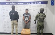 Detienen a presunto distribuidor de drogas en centro de Cuauhtémoc