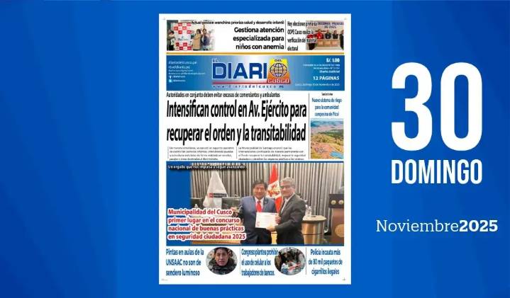 Edición Impresa | Domingo 30 11 2025