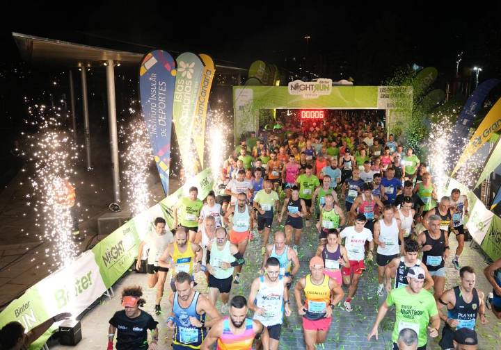 Chaib Lachgar y Johanna Ardel se coronan en los 10 kilómetros de la Binter NightRun Las Palmas de Gran Canaria