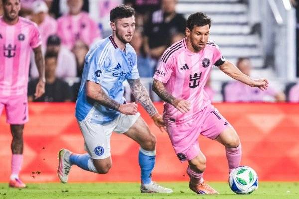 El Inter Miami de Messi goleó a New York City y clasificó a la final de la MLS