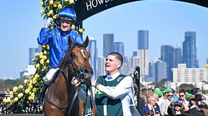 Mark Zahra steals the show at Flemington with Derby triumph on Observer one of four wins