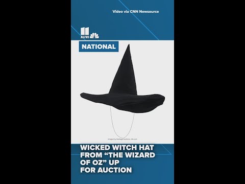 Wicked Witch Hat from 'The Wizard of Oz' up for auction