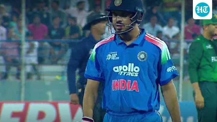 Ashutosh Sharma refuses to walk, fumes at umpire after controversial dismissal