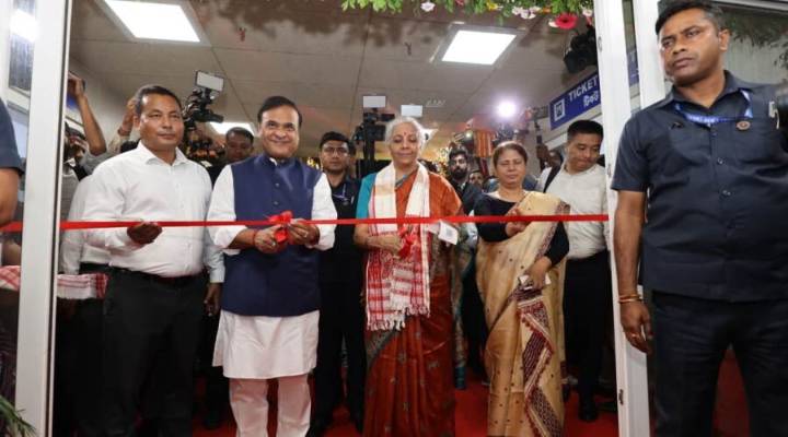 FM Sitharaman inaugurates Rs 632-Cr Brahmaputra Riverfront & Gateway of Guwahati