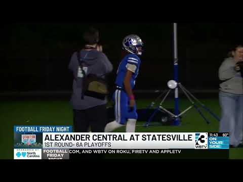 Football Friday Night: Alexander Central High School vs. Statesville High School 