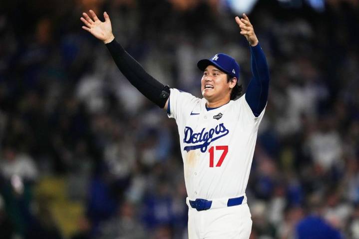Shohei Ohtani wins second NL MVP award in two seasons with Los Angeles Dodgers, third straight MVP and fourth overall