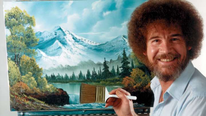 Venden Tres Pinturas de Bob Ross en Más de 600 Mil Dólares Por una Buena Causa