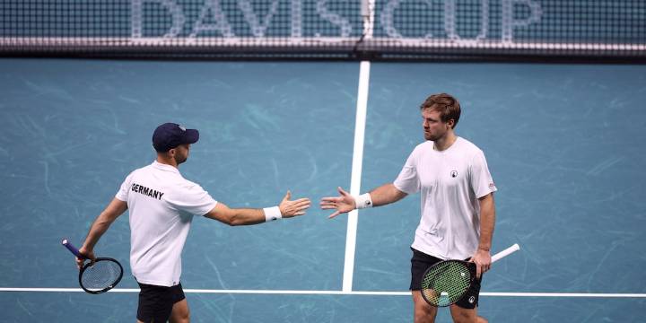 El dobles peleó hasta el final, pero no pudo y Argentina cayó frente a Alemania en el Final 8 de la Copa Davis