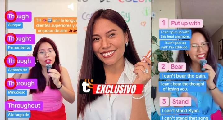 Conoce a la ‘profe’ de inglés más querida de TikTok