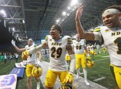 Photos: Scenes from nail-biting Bison victory against in