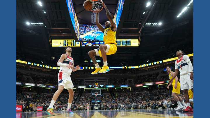 Pacers beat Wizards 119-86 in NBA Cup game between 2 of the league's worst teams