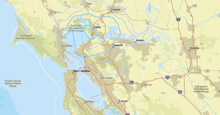 3.6 magnitude earthquake strikes Vallejo