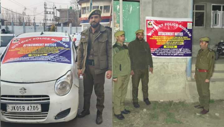 J&K Police Attaches Property Of ‘Drug Peddler’ In Budgam Worth About Rs 35 Lakh
