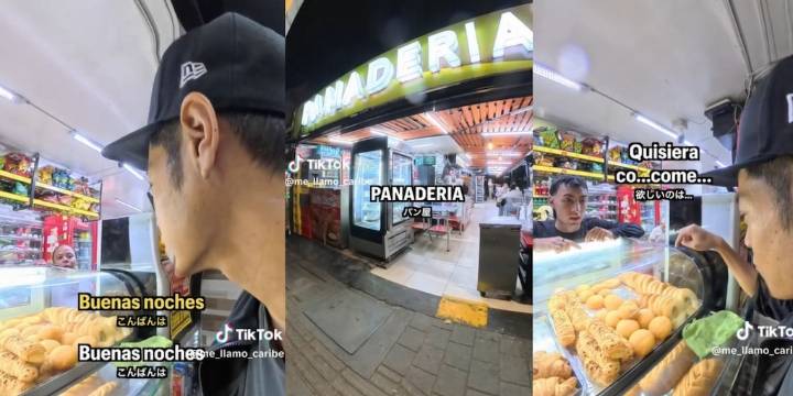 Youtuber japonés muestra como es comer en una panadería colombiana, usuarios aseguran que la experiencia no fue agradable