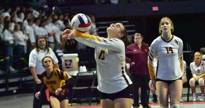 Prep volleyball Class A quarterfinals: Tide swept in first round by St. Marys