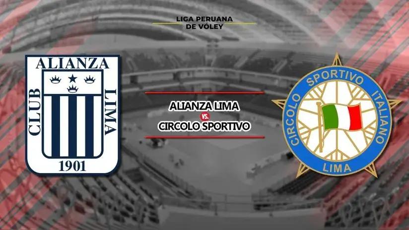 Alianza Lima vs Circolo EN VIVO: ¿a qué hora juegan y dónde ver el partido adelantado por fercha 7 de la Liga Peruana de Vóley?