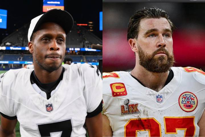 Raiders QB Geno Smith Sends 3-Word Message to Travis Kelce After Ruining Chiefs Star’s QB Dreams