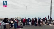 Migrantes sin documentos bloquean el paso Tacna–Arica y paralizan el tránsito fronterizo