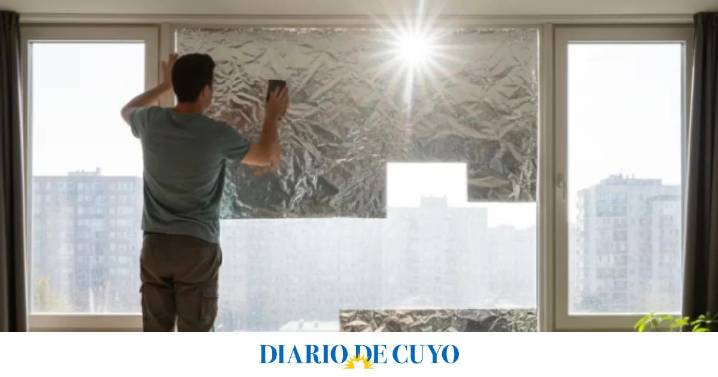 Papel aluminio en las ventanas: la técnica casera que pocos conocen para enfrentar el calor
