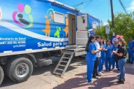 Realizaron acciones preventivas contra el cáncer de mama en el B° Francisco de Aguirre