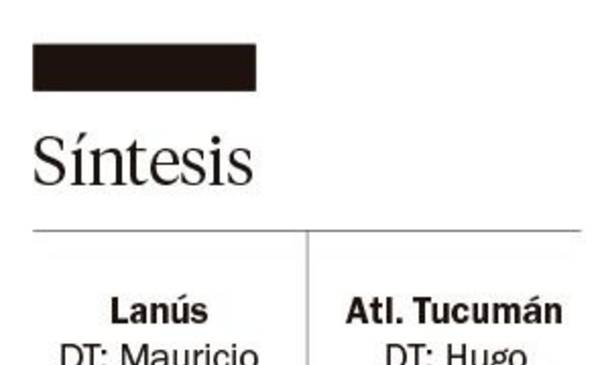 Lanús dejó sin chances a Atlético Tucumán