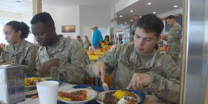 Fort Stewart celebrates Thanksgiving with soldiers and families