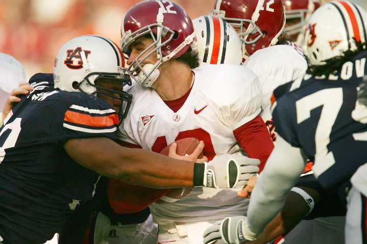 2005 Iron Bowl Honk if you Sacked Brodie ‘One-punch knockout’: Looking back at Auburn’s defensive masterpiece in 2005 Iron Bowl