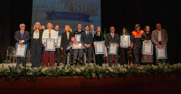 Motril celebra el Día de la Ciudad homenajeando a vecinos, colectivos e instituciones