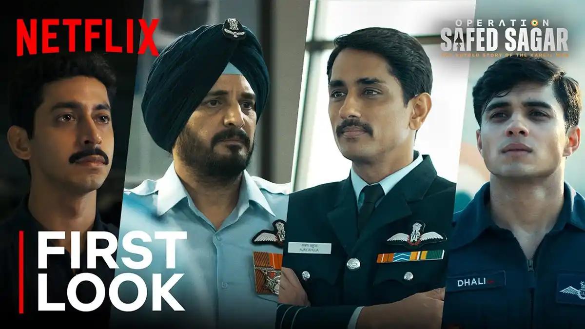 OTT Update: Netflix Drops First Look of Siddharth’s Operation Safed Sagar