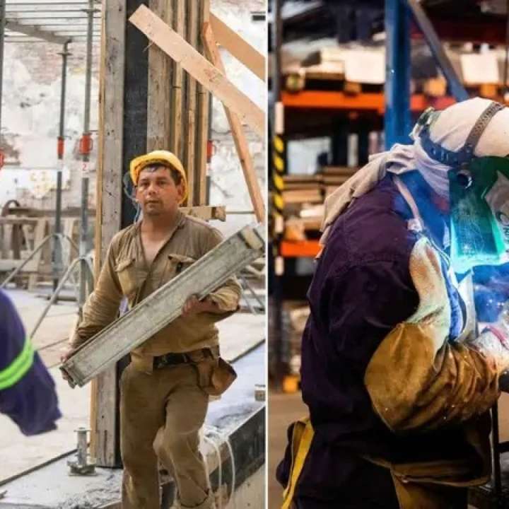 La economía zafó de la recesión pero la industria y la construcción siguen hundidos