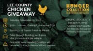 Northeast MS Hunger Coalition invites community to chicken giveaway in Lee Co.