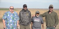 Retired Army buddies reunite to help finish harvest