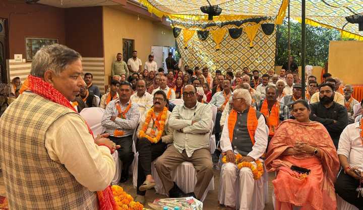 Sat Sharma appeals people to support BJP’s vision of development in Nagrota