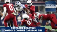 COWBOYS SQUAD SHOW: The Cowboys were STUNNED at home by the Cardinals on MNF.